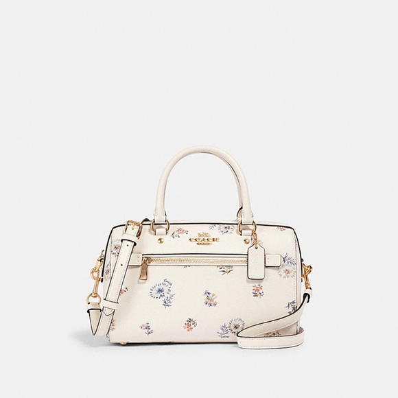 Coach Handbags - Coach Rowan Satchel Dandelion Floral Print New!
